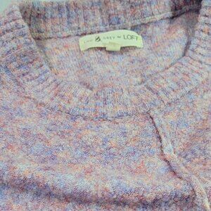 Cute pink Lou & Grey for LOFT multicolor oversized speckled relaxed fit